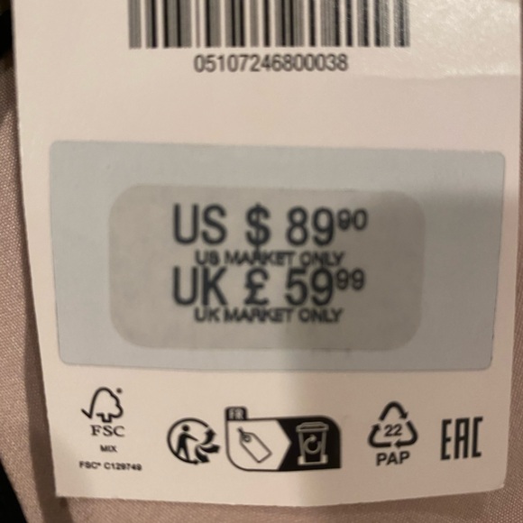 Zara Black Eyelet Trim Poplin Maxi Dress - Picture 6 of 9